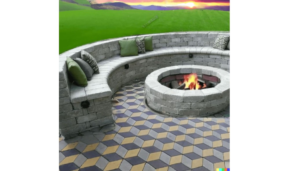 Transformă-ți Grădina într-un Paradis cu Pavele 3D și Vatră de Foc: Ghid de Amenajare Exterioară